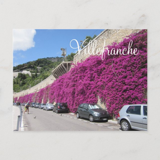 Villefranche vykort (Framsida)