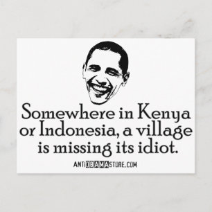 Villiage Idiot Vykort