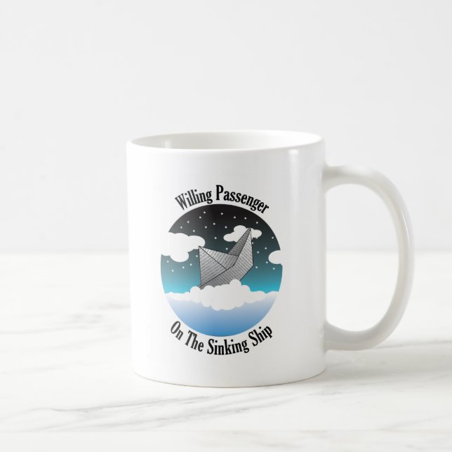 Villig passageraremugg kaffemugg (Höger)