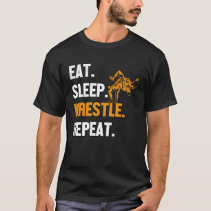 Villing för flickor och pojkar för Wrestler T Shirt