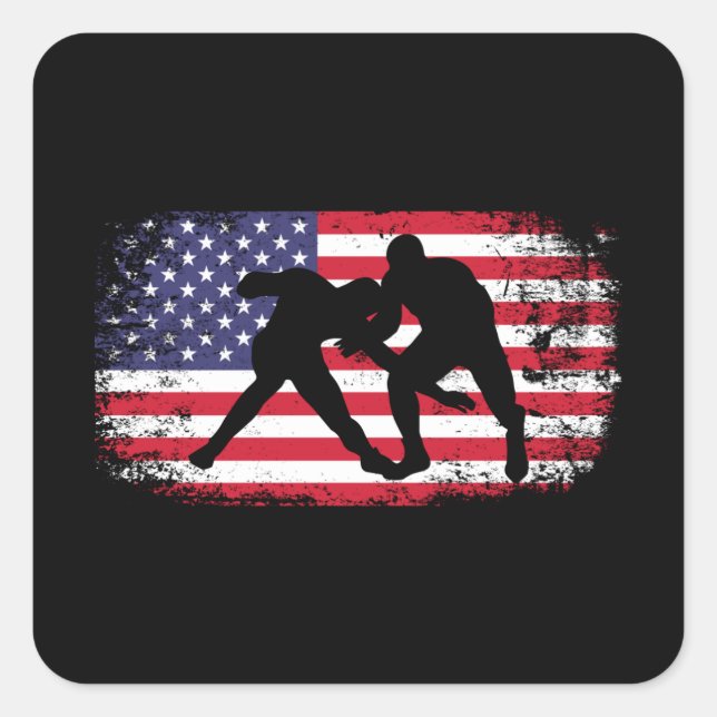 Villing Fyrkantigt Klistermärke (Framsida)