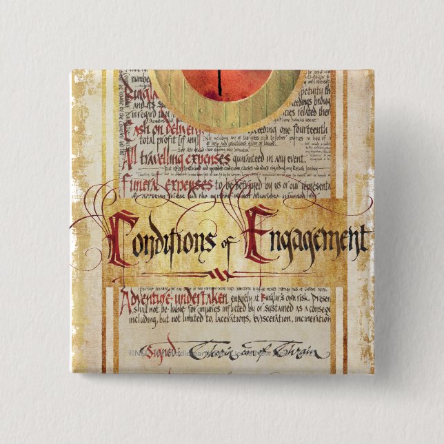 VILLKOR i FÖRLOVNING Knapp (Framsida)