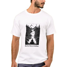 Villkorlig Inre Fred T-Shirt | Minimalistisk Zen