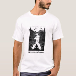 Villkorlig Inre Fred T-Shirt | Minimalistisk Zen