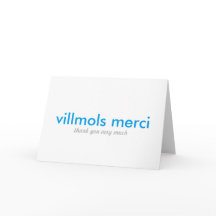Villmols Merci | tack mycket