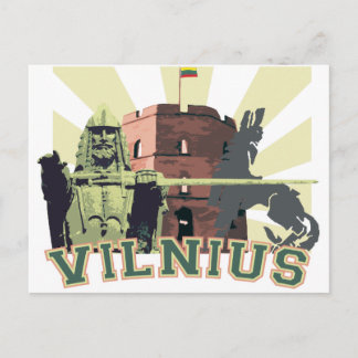 VILNIUS (huvudstad i Litauen) Vykort