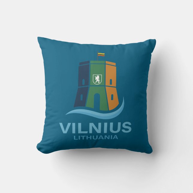 Vilnius Litauen Kudde (Framsida)
