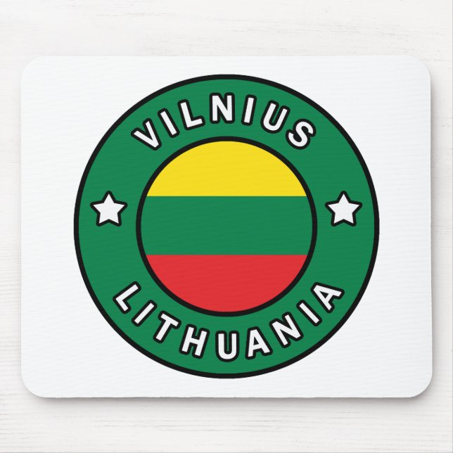 Vilnius Litauen Musmatta (Framsidan)