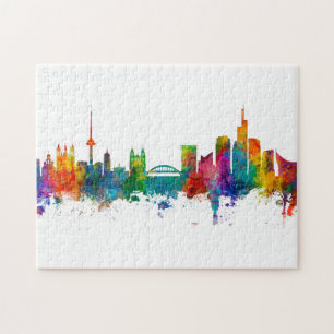 Vilnius Litauen Skyline Pussel