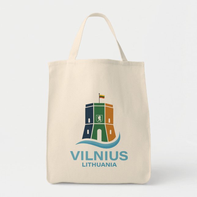 Vilnius Lithuania Tygkasse (Framsidan)