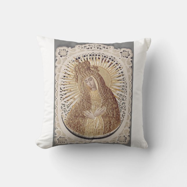 Vilnius Madonna i Prayer ... bra konst Kudde (Framsida)