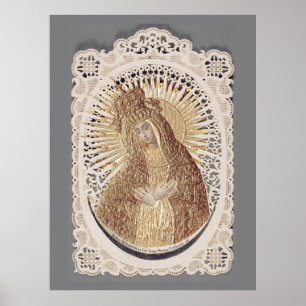 Vilnius Madonna i Prayer ... bra konst Poster