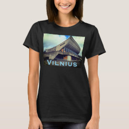 Vilnius sovjetisk brutalistisk arkitektur - Litaue T Shirt