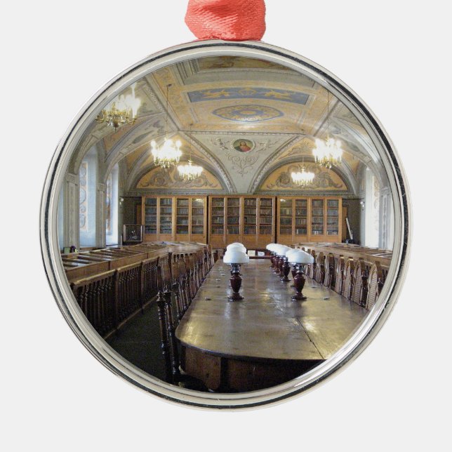 Vilnius Universiteten Bibliotek - LITAUEN - Julgransprydnad Metall (Framsidan)