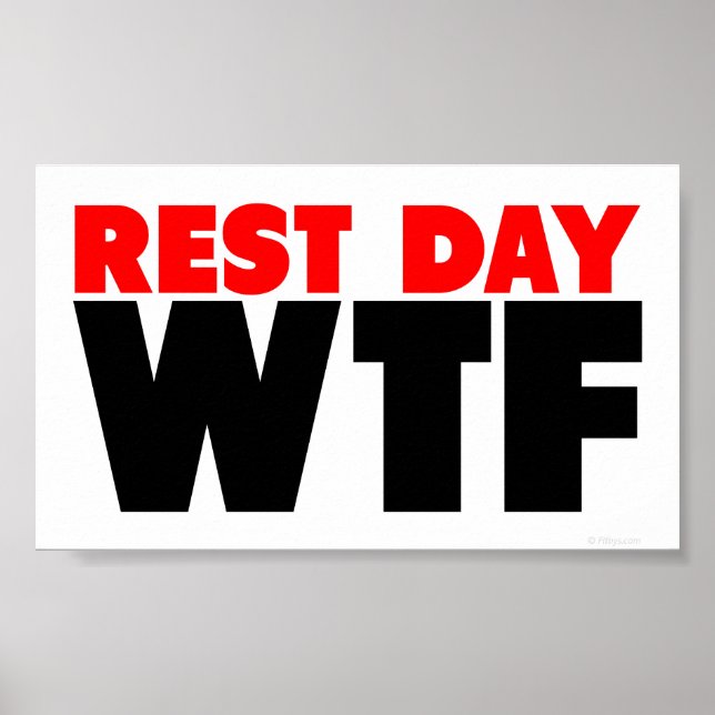 Vilodag-WTF Poster (Framsidan)