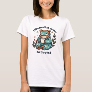 Viloläge: Aktiverat - Mysigt björn i Pajamas T Shirt
