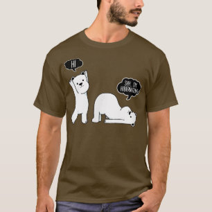 Viloläge Jag döljer ett nyttigt höftben S T Shirt