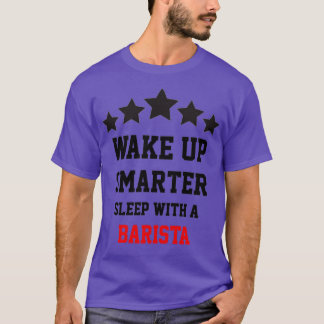 Viloläge med barista t shirt