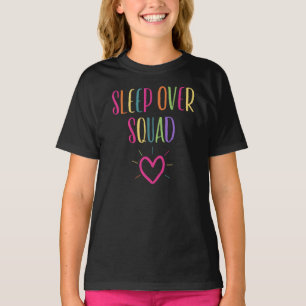 Viloläge över kvadratiskt VIP Sleepover Squad Sl T Shirt