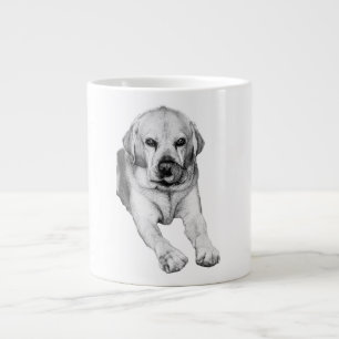 Vilor Labrador med semesterro Jumbo Mugg