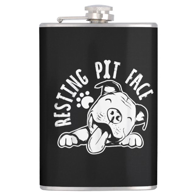 Vilor Pittexpression  Rolig Hund Pitbull Meme Fickplunta (Framsidan)
