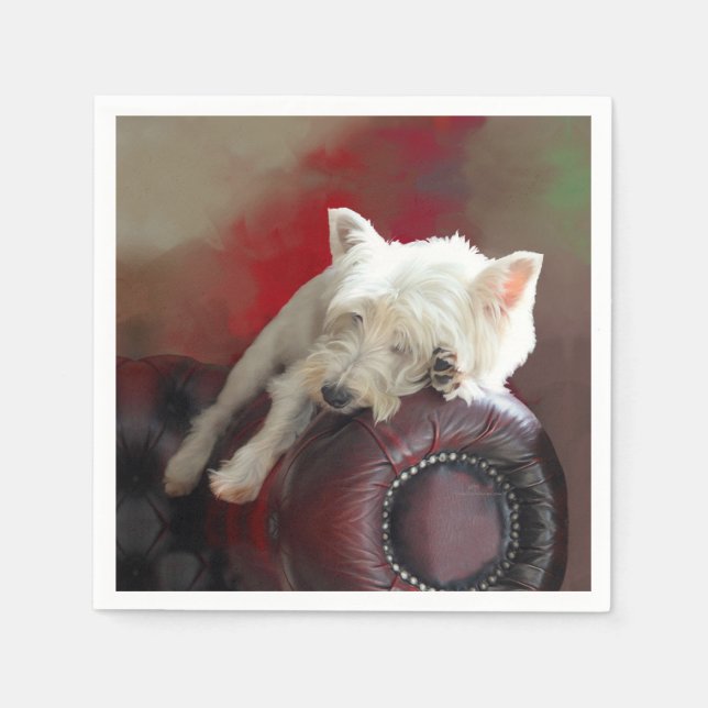 Vilor Westie Pappersservett (Framsidan)