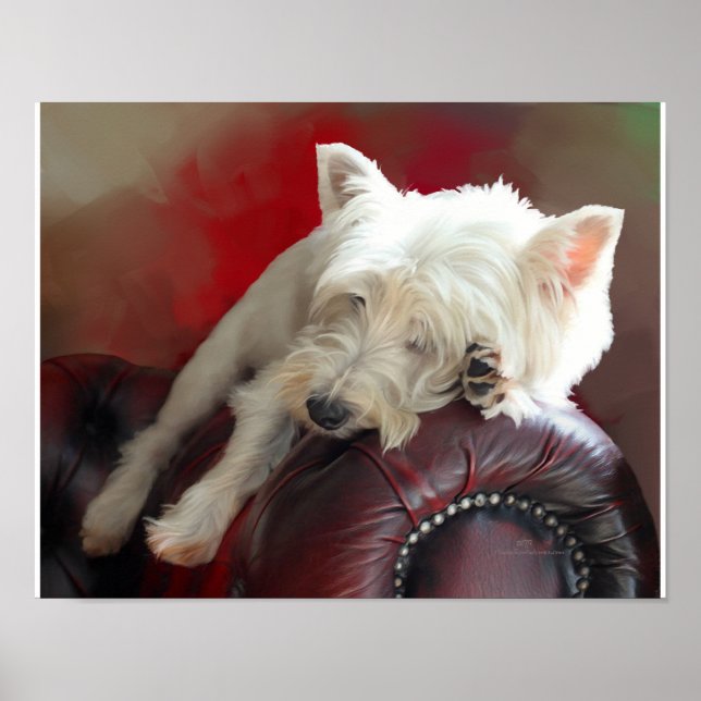 Vilor Westie Poster (Framsidan)