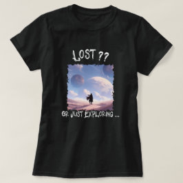 Vilse?? Eller Bara Utforska...Öken Camping T Shirt
