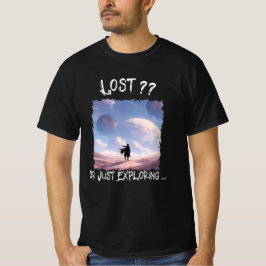 Vilse?? Eller bara utforska...Öken camping T Shirt