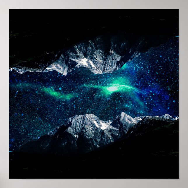 Vilse i en värld av drömmar och berg poster (Framsidan)