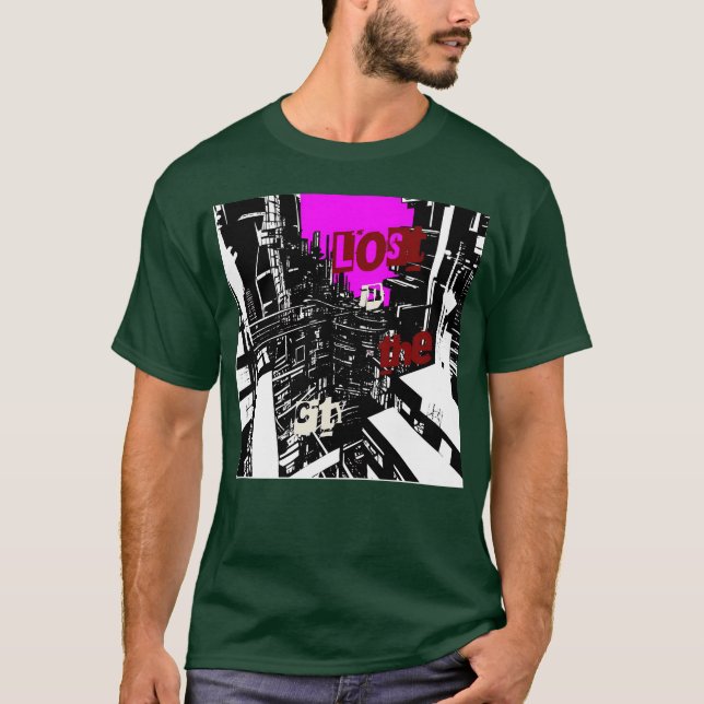 Vilse i storstadspojken t shirt (Framsida)
