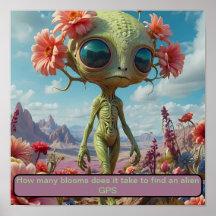 Vilse på en blomsteräng