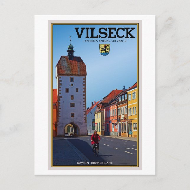 Vilseck - Torn Vykort (Framsida)