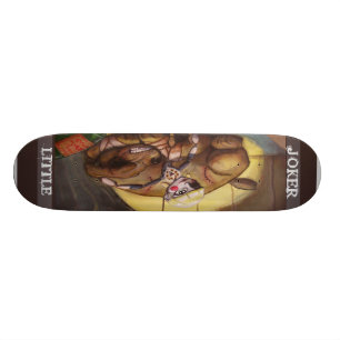 Vilsekommet djur av jokeren lite mini skateboard bräda 18,7 cm