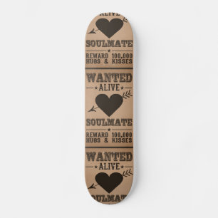 VILSELEVANDE: SOULMATE-SKateboard Skateboard Bräda 20 Cm