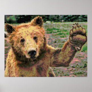 Vilt 15 suddigt poster