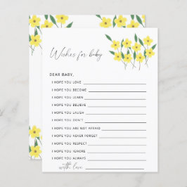 Vilt av Wildblommor Party | önskemål för baby