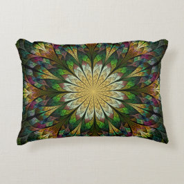 Vilt blomma prydnadskudde