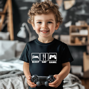 Vilt, eat-spel t shirt