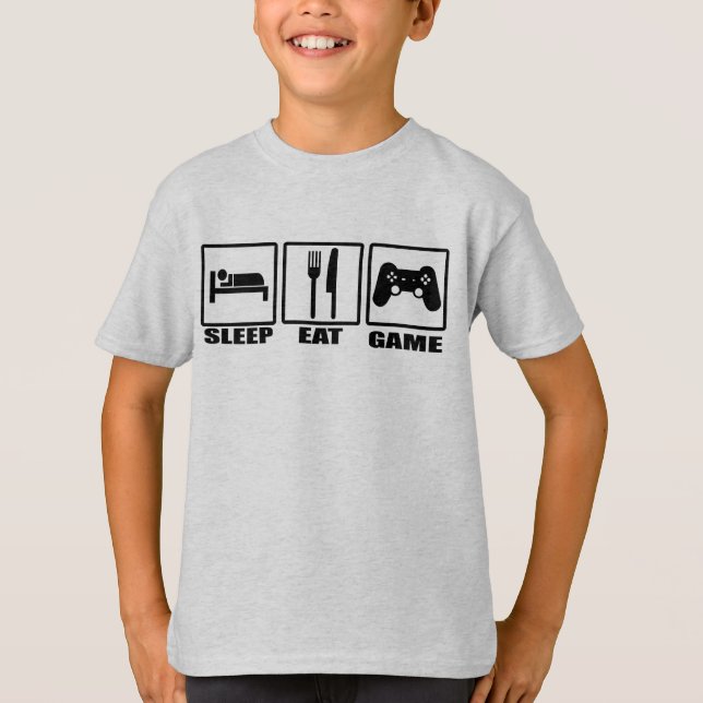 Vilt, eat-spel tee (Framsida)