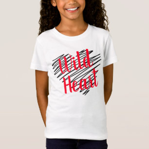 Vilt Hjärta T Shirt
