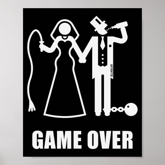 Vilt (jga Bride och Groom New Whip Beer W) Poster (Framsidan)