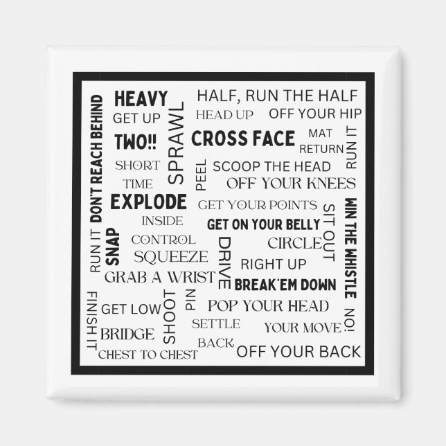 Viltvinningsfraser Magnet (Framsidan)