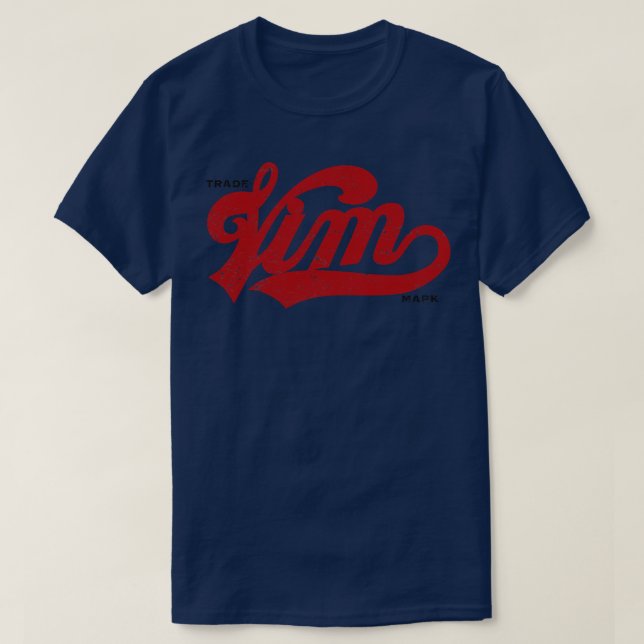 Vim-poster T Shirt (Design framsida)