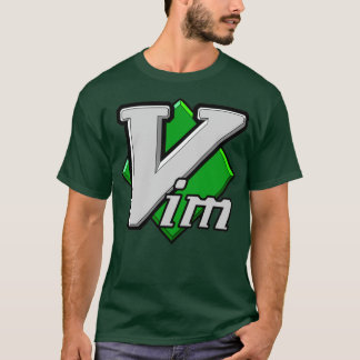 Vim Text Editor T Shirt