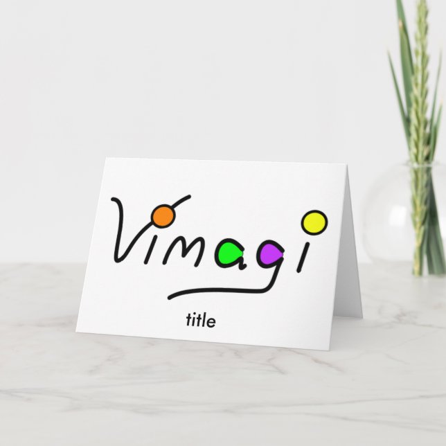 Vimagi-kort Kort (Framsida)