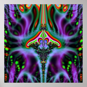 "Vimana Flux Linjer Poster
