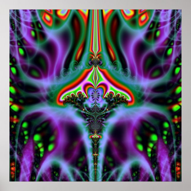 "Vimana Flux Linjer Poster (Framsidan)