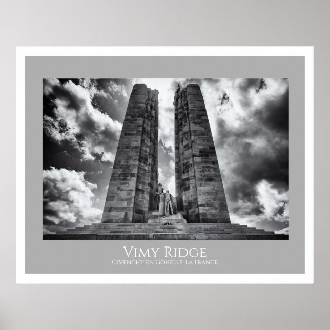 Vimy Ridge, Frankrike Poster (Framsidan)