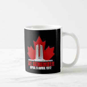 Vimy Ridge som vi minns Kaffemugg